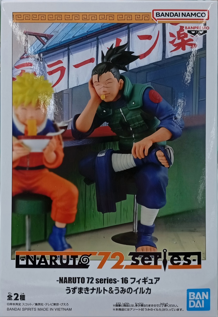眼鏡廠 火影忍者 72系列 16卷 漩渦鳴人&海野伊魯卡 B款 海野伊魯卡 149元（HBP-71142）