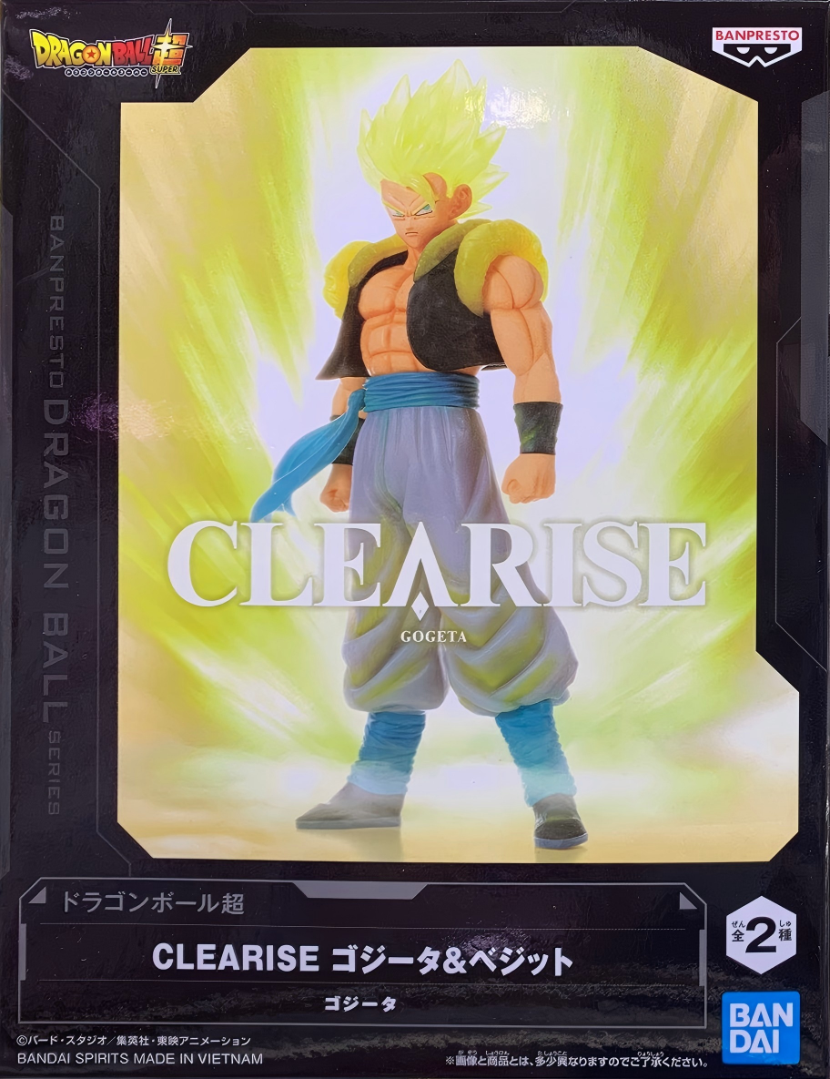 眼鏡廠 龍珠超  CLEARISE 格比達&比古洛 A款 超級撒亞人格比達 149元（HBP-71181)