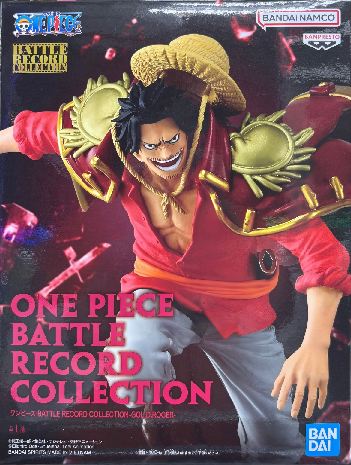 眼鏡廠 海賊王  BATTLE RECORD COLLECTION 戰鬥瞬間 哥爾 D 羅傑 149元（HBP-71190）