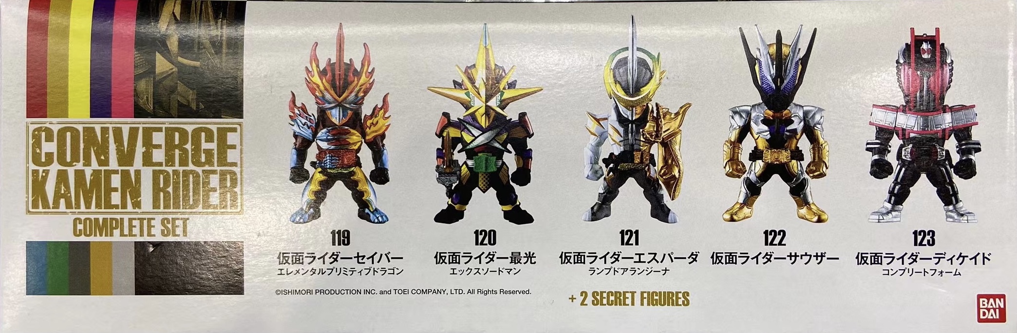 糖果盒蛋 假面騎士大集結 第21彈套裝 3500日元（HCT-08622WO）