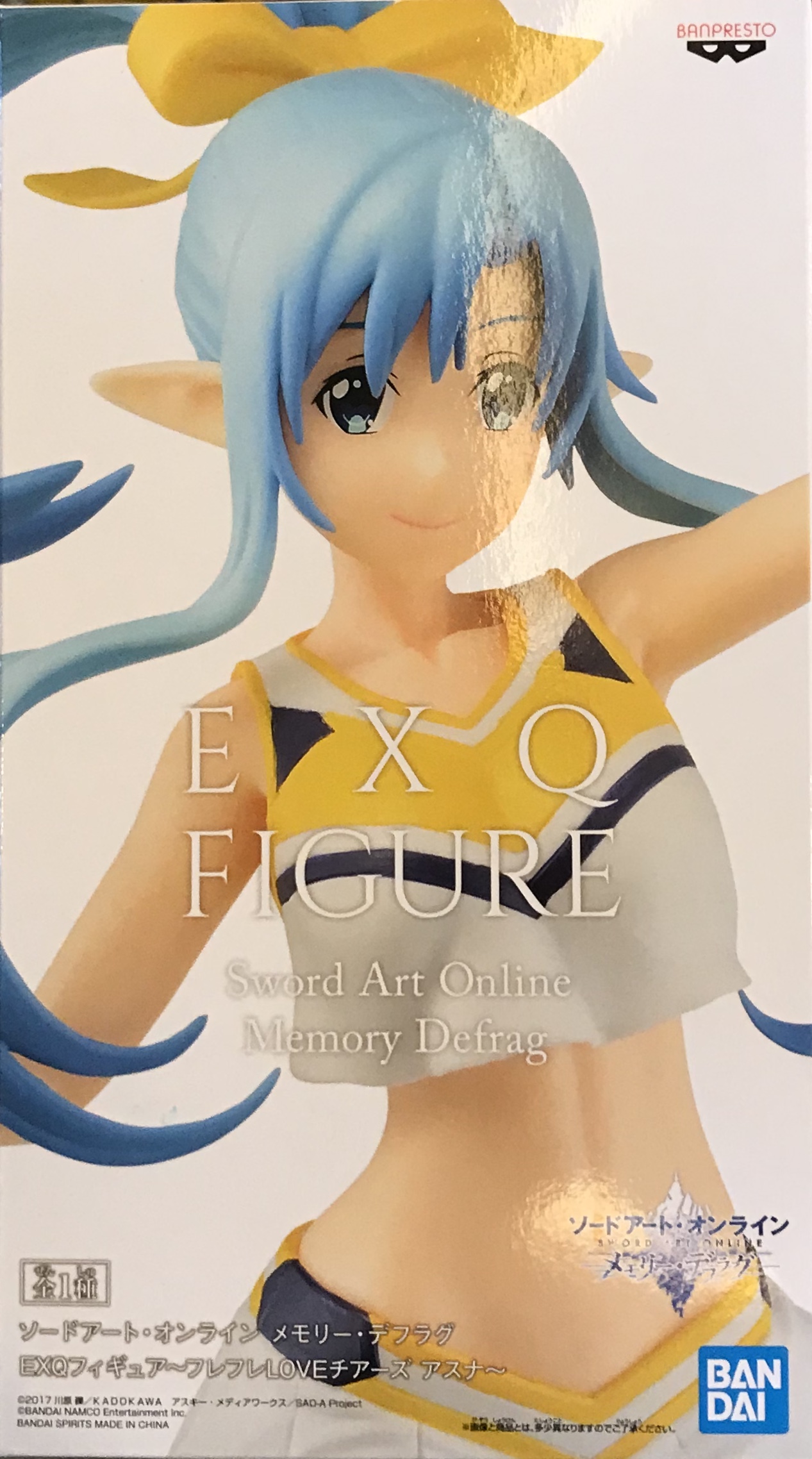 眼鏡廠 EXQ 刀劍神域 記憶碎片 愛的應援團 亞絲娜 800日圓（HBP-39521）