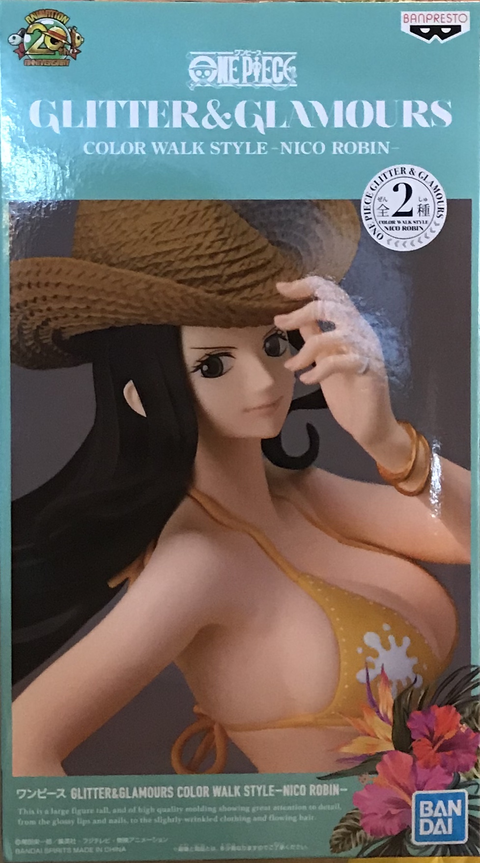 眼鏡廠 海賊王 閃耀&魅力 CWS 妮可·羅賓 B款 800日圓（HBP-35932）