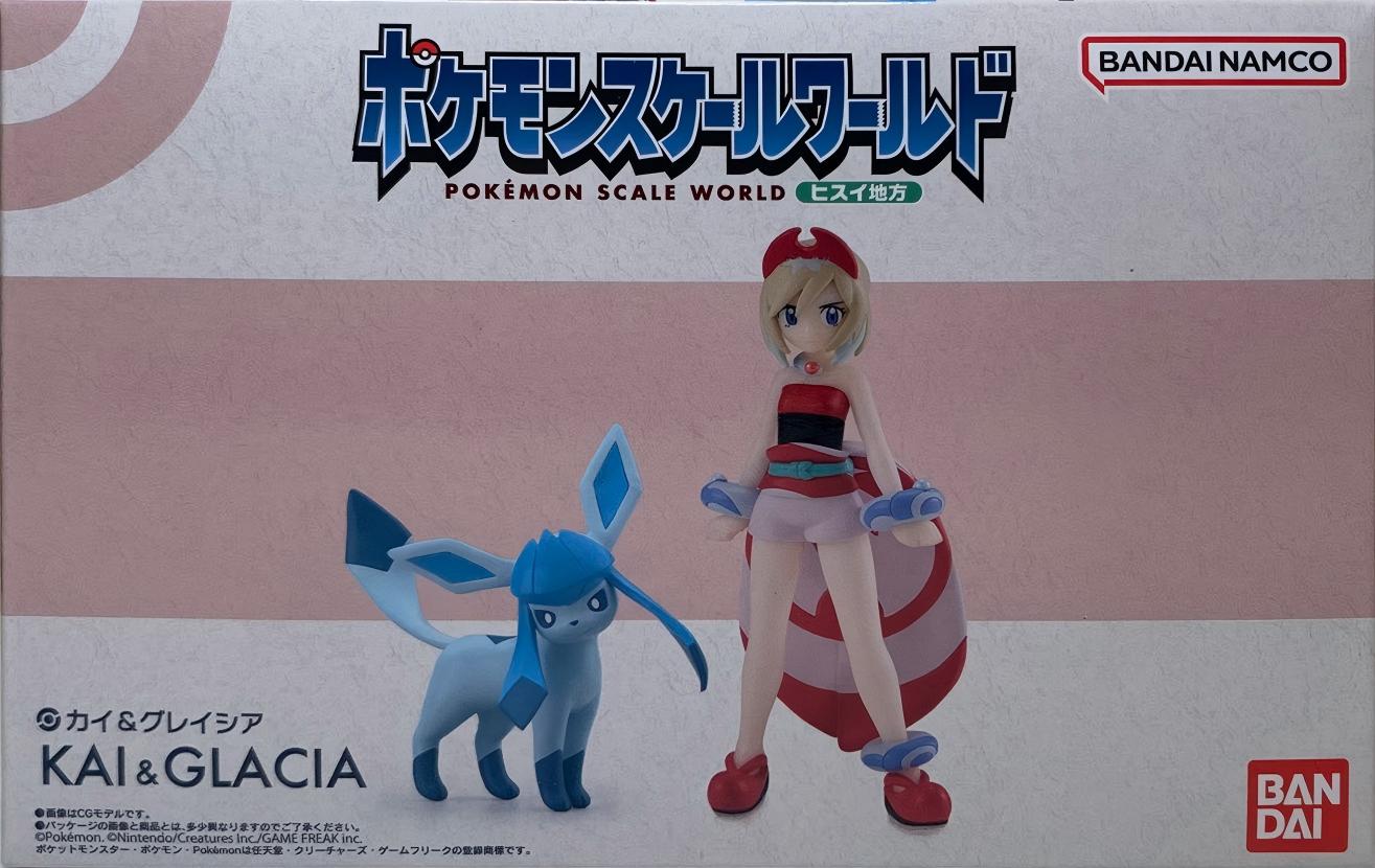 糖果盒蛋 限定 寵物小精靈SW 造型系列 洗翠地區 珠貝&冰伊布 4500日元（HCT-92481WO）