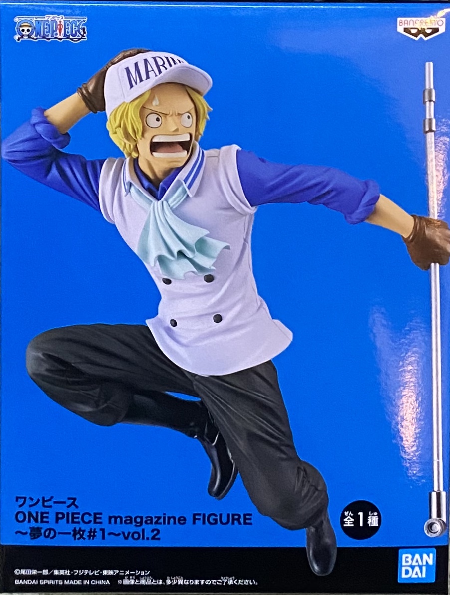 眼鏡廠 海賊王 雜誌手辦 夢想的一片 第二彈 薩波 800日圓（HBP-16309）