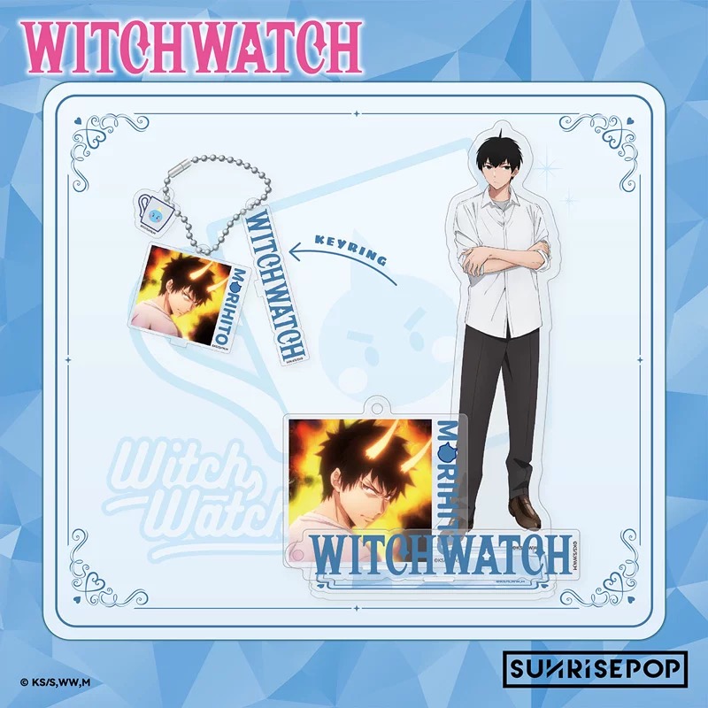 SUNRISEPOP ANI-TWO 魔女與使魔 角色造型亞克力立牌01 仁守 89元（SRE-WWAC006）