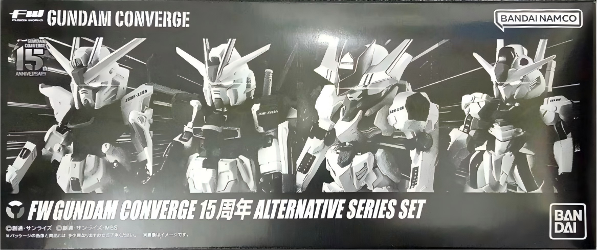 限定 糖果盒蛋 FW 機動戰士高達 CONVERGE 15週年紀念 ALTERNATIVE SERIES 套裝 6360日元（HCT-93046WO）