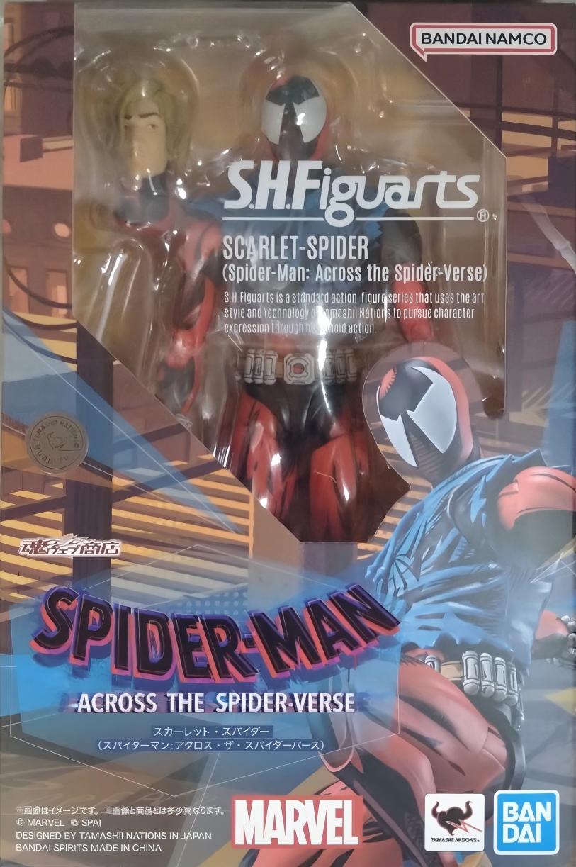 限定 SHF 蜘蛛俠縱橫宇宙 猩紅蜘蛛俠 9000日元（BAN-68755）