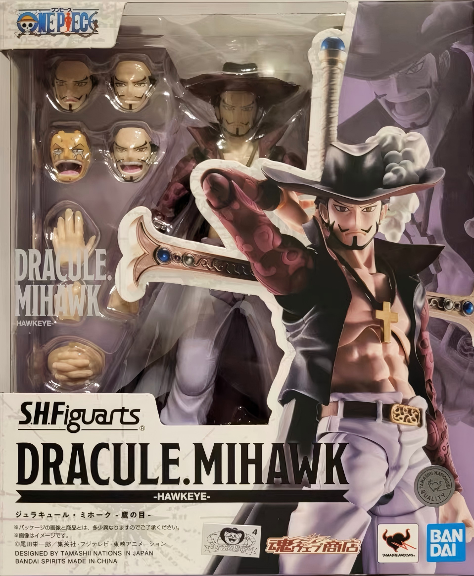 限定 SHF 海賊王 鷹眼 喬拉可爾 米霍克 12000日元（HOP-67616）