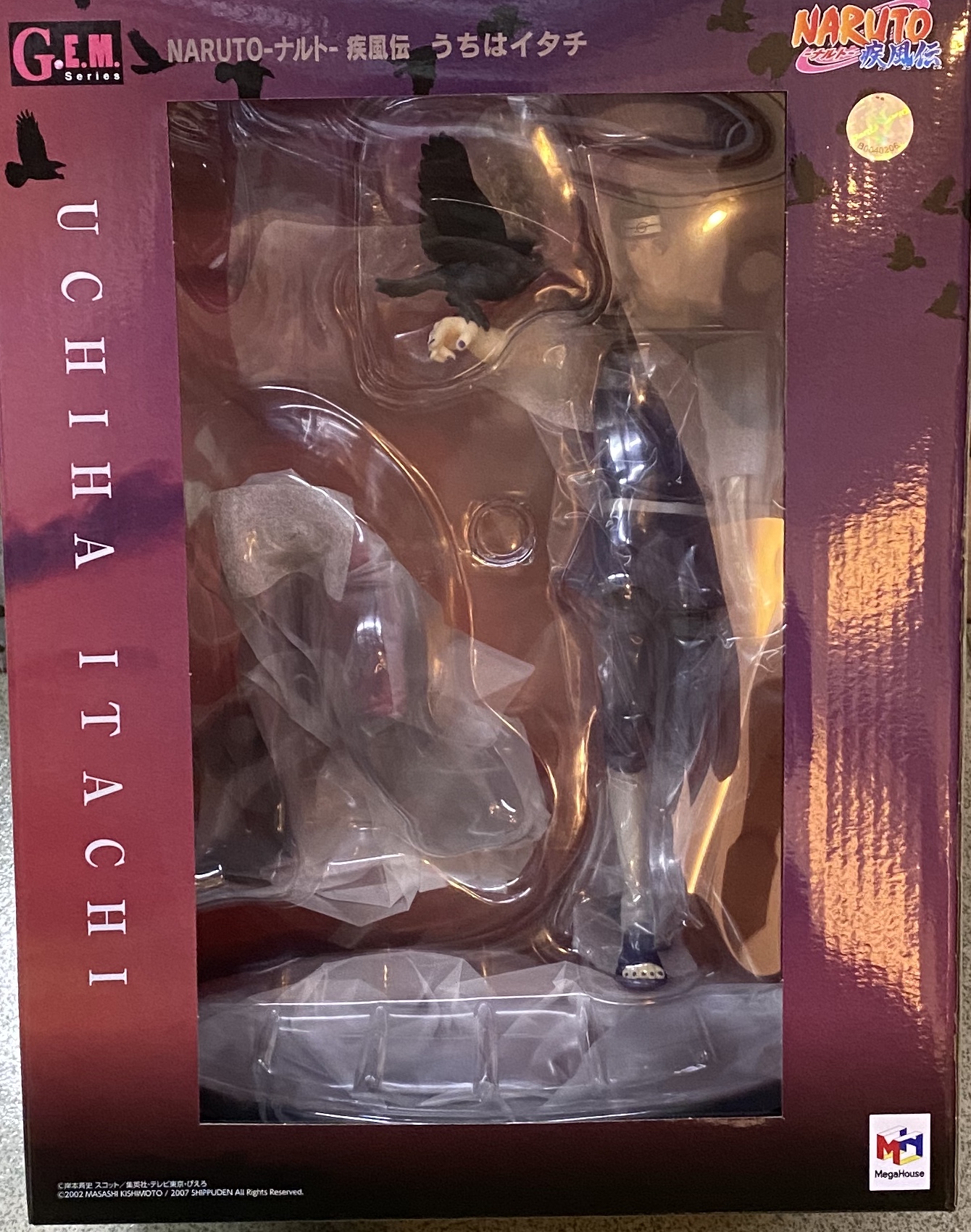 Mega House 限定 G·E·M系列 火影忍者疾風傳 宇智波鼬 再版 12000日圓（HMH-82843）