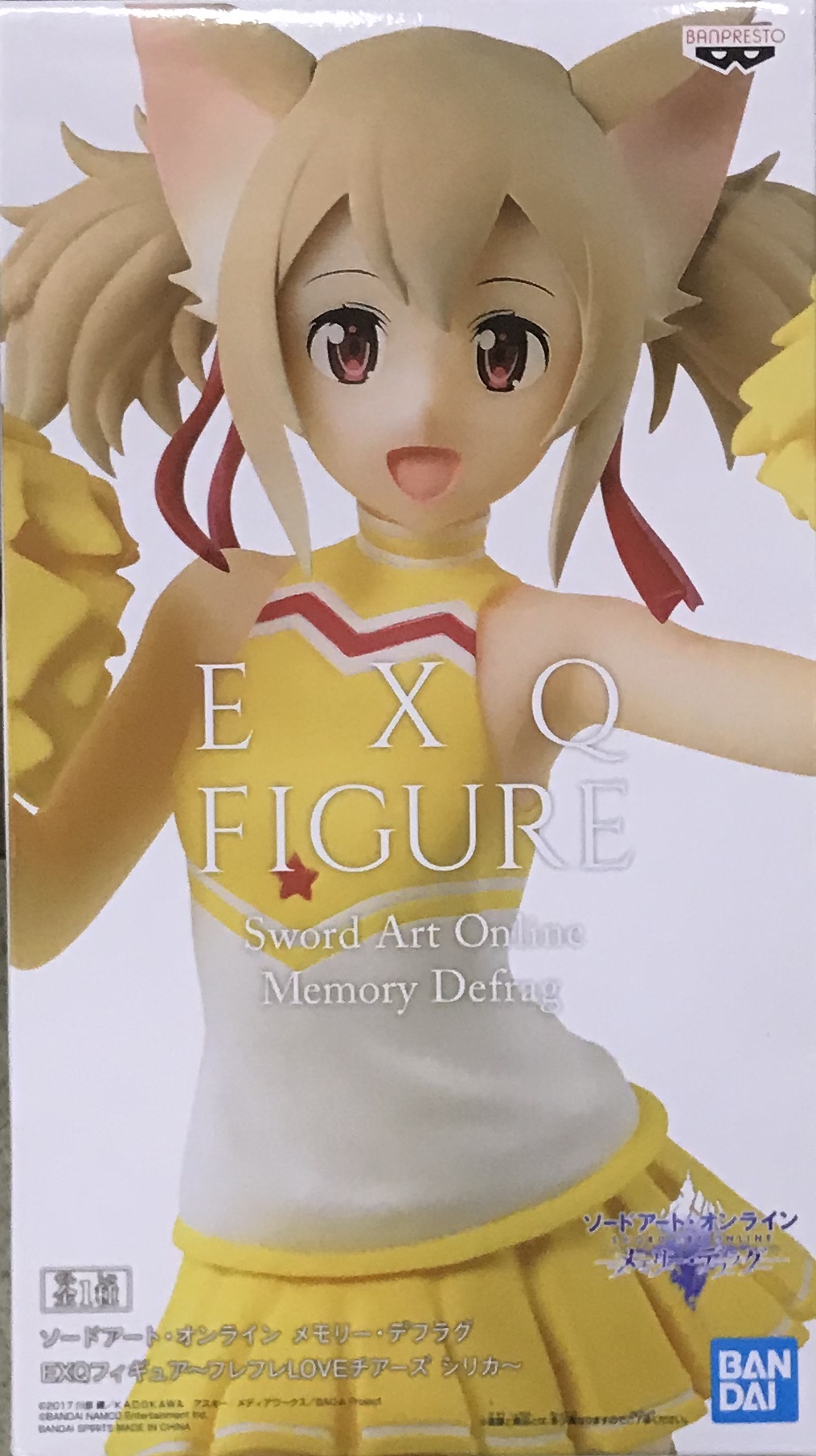 眼鏡廠 EXQ 刀劍神域 記憶寄存器 戀愛啦啦隊 西莉卡 800日圓（HBP-39594）