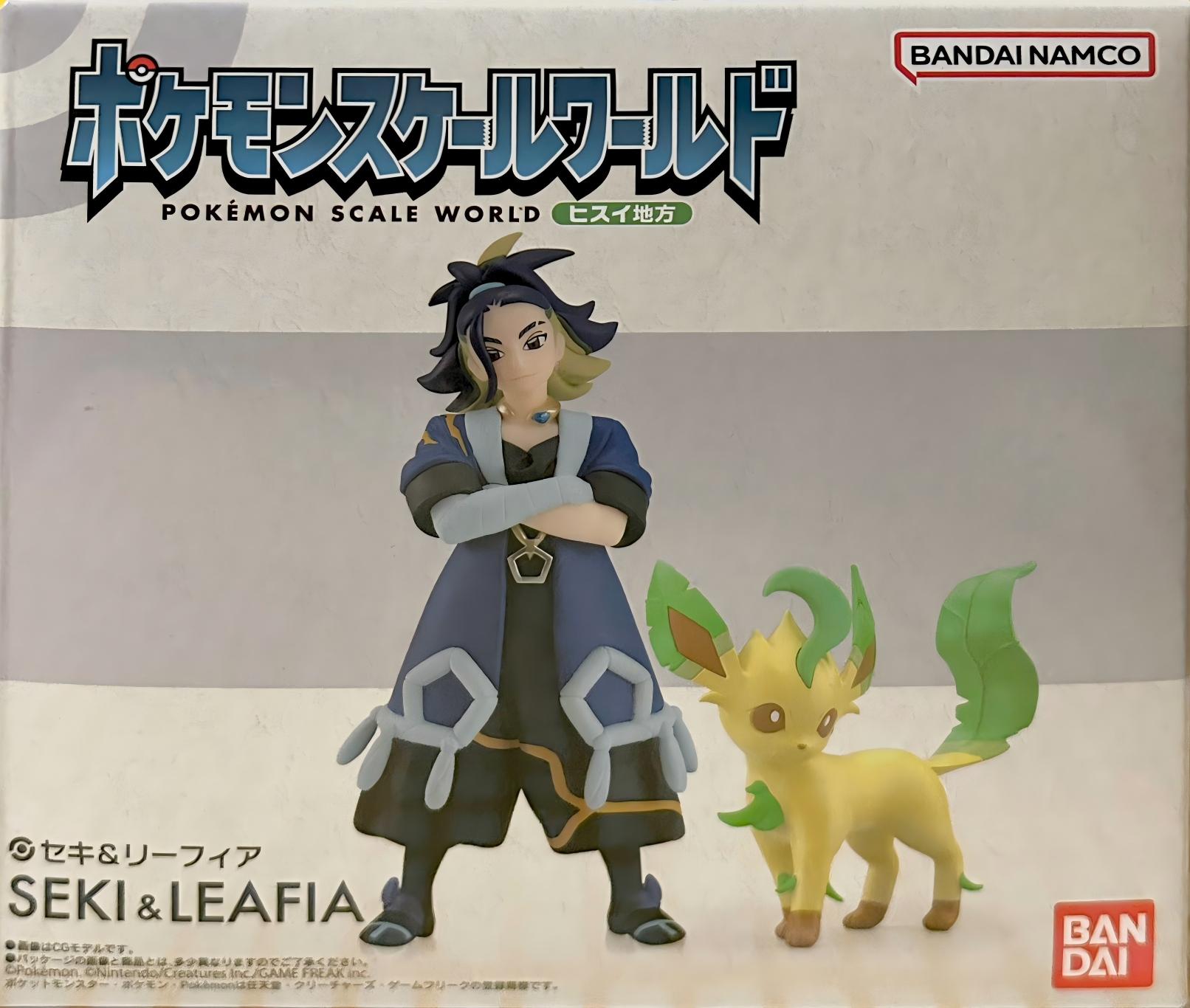 限定 糖果盒蛋  寵物小精靈SW 造型系列 洗翠地區 剛石&葉伊布 4500日元（HCT-92482WO）