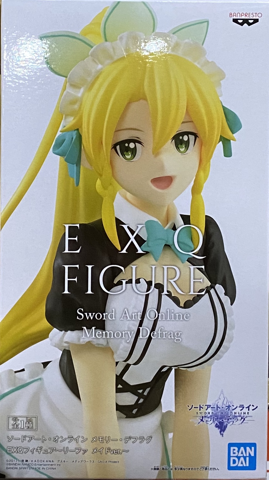 眼鏡廠 EXQ 刀劍神域 記憶碎片 莉法 女僕Ver 800日圓（HBP-16282）