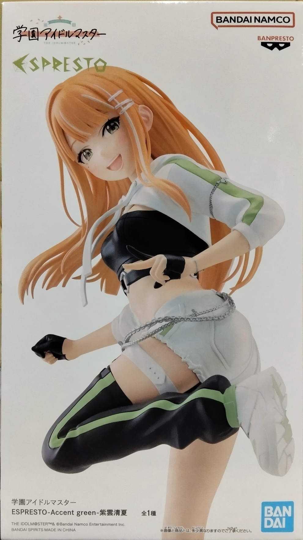 眼鏡廠 學院偶像大師 ESPRESTO-Accent green 紫雲清夏 149元（HBP-71466）