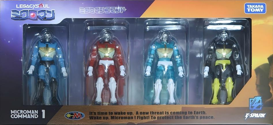TAKARA TOMY LEGACYSOUL 微星小超人 指令1號 4體套裝 9090日元（TSP-997047）