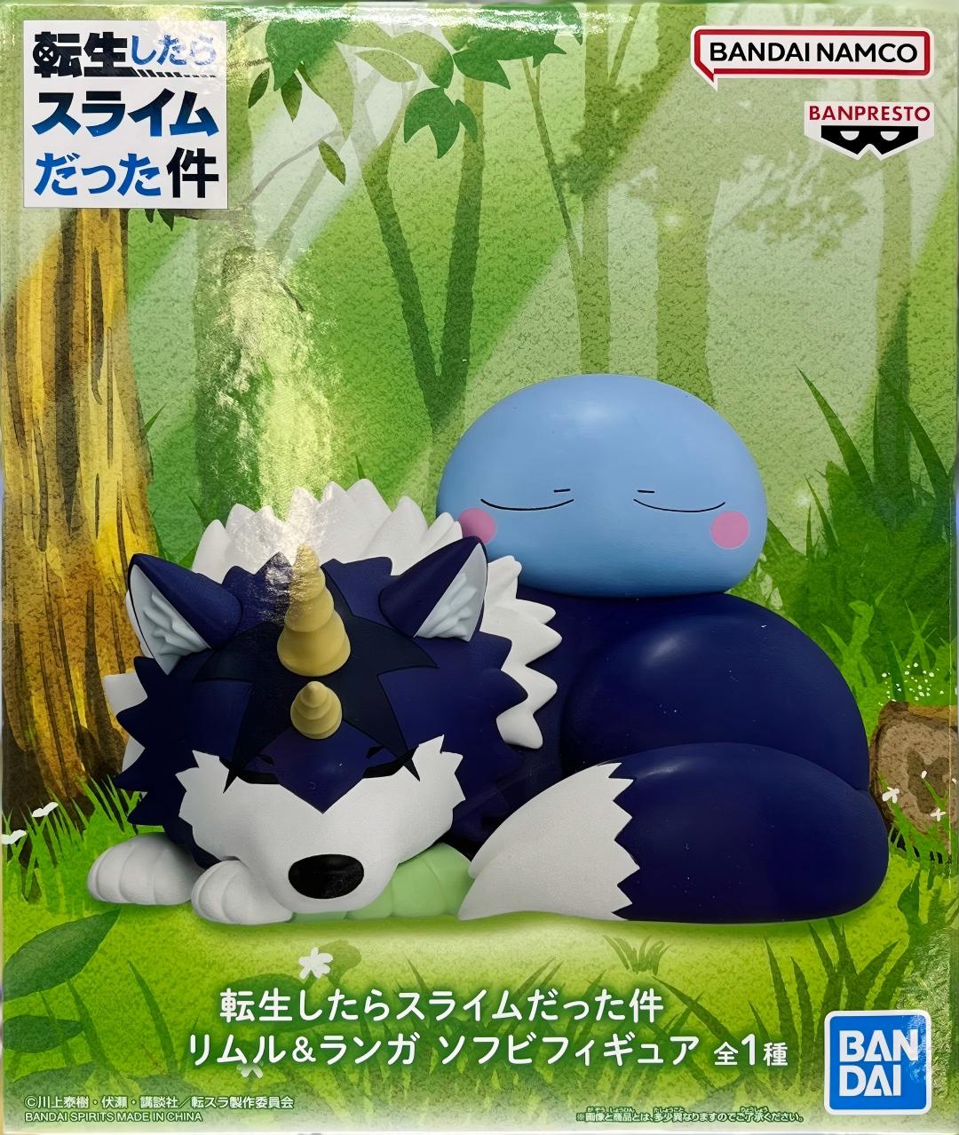 眼鏡廠 關於我轉生變成史萊姆這檔事 利姆魯&嵐牙 軟膠手辦 149元（HBP-29477）