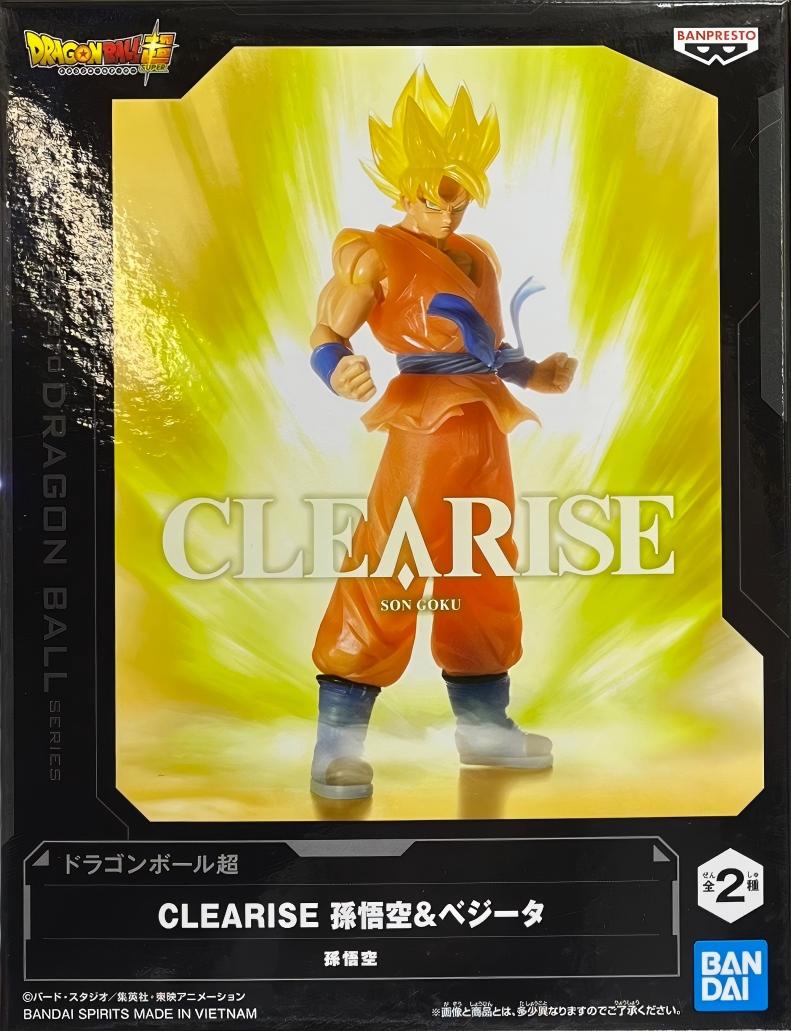 眼鏡廠 龍珠超 CLEARISE 孫悟空&比達 A款 超級撒亞人孫悟空 149元（HBP-69648）