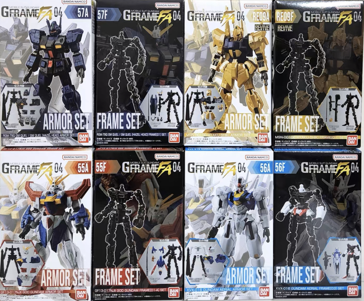 糖果盒蛋 G FRAME FA 機動戰士高達 第4彈 680日元（HCT-83533WO）