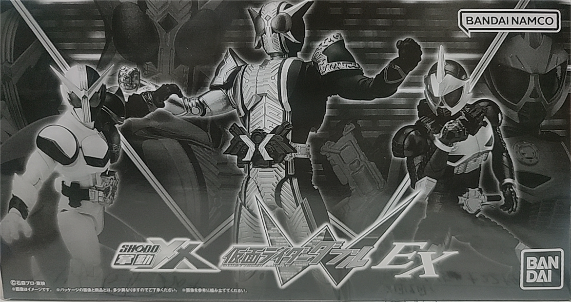 限定 糖果盒蛋 掌動XX 假面騎士W EX套裝  6800日元（HCT-83589WO）