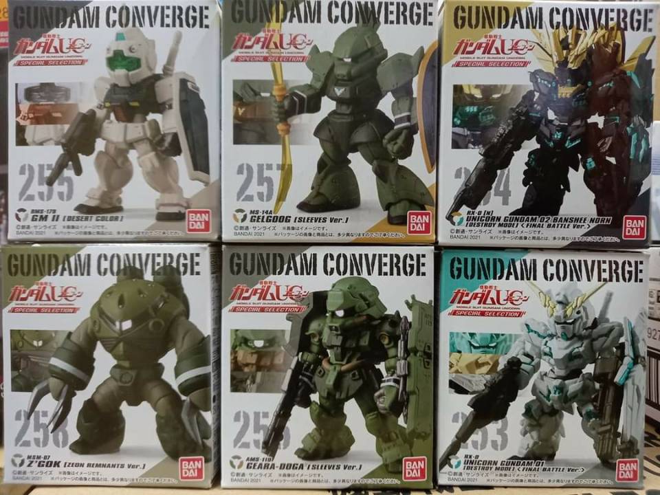 糖果盒蛋 FW機動戰士高達收藏系列 高達UC特選篇 500日元（HCT-70066WO）