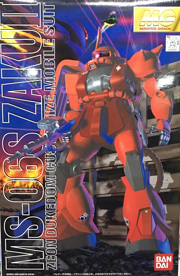 模型 MG 1/100 MS-06S 夏亞專用渣古II 2500日元（HGD-48290）