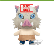 眼镜厂 鬼灭之刃  伊之助 毛公仔 800日元 （HBP-17302）