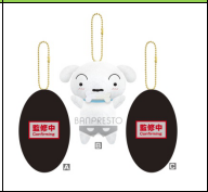 眼镜厂 电影蜡笔小新 书包挂饰毛公仔-混箱  583日元 （HBP-17152）