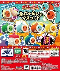 扭蛋 太鼓達人掛飾 200日元（HCP-89993）