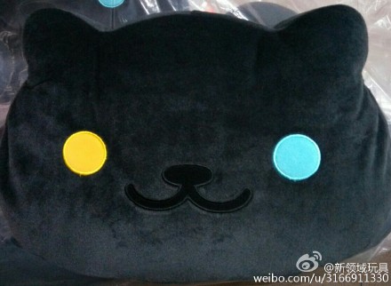 眼镜厂  猫咪后院头型抱枕B  800日元  (HBP-36046B)