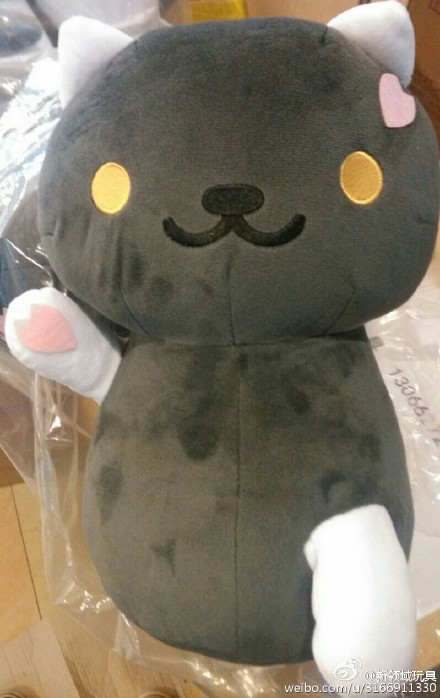 (已售完)眼镜厂  猫咪后院毛公仔(樱花版)A  800日元  (HBP-36265A)