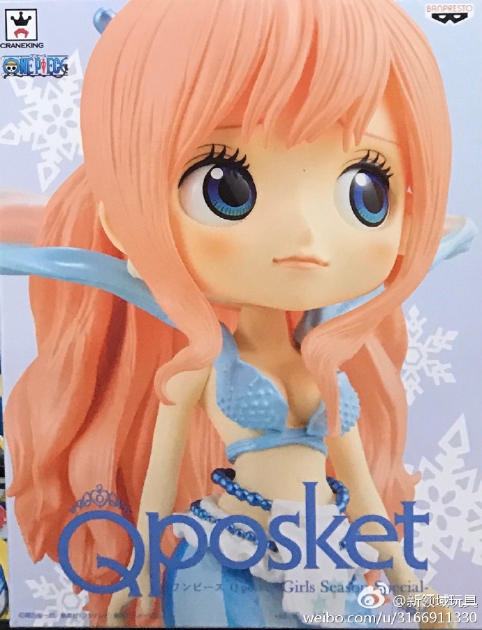 眼鏡廠 海賊王 Q pocket 女孩們 季度特別篇 海星&佩羅娜 &女帝 波雅·漢庫克 A 800日圓（HBP-37121） ​​​