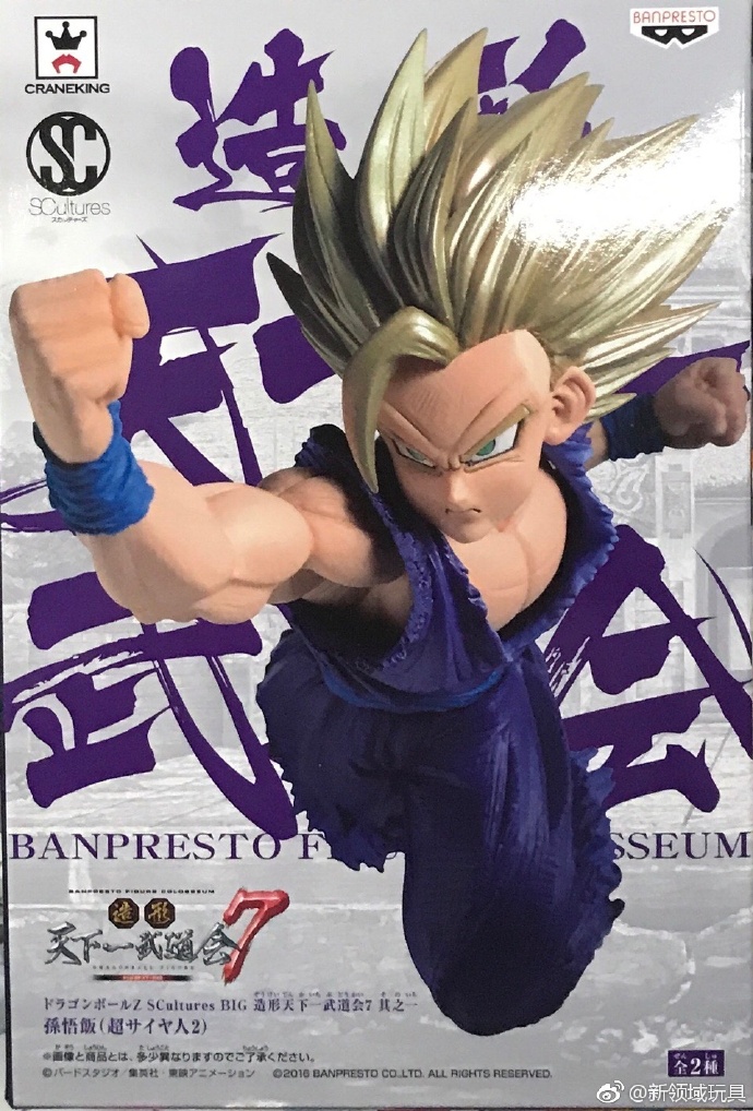 眼鏡廠 SC 造型天下一武道會7 超級撒亞人2 孫悟飯 800日圓（HBP-37356）