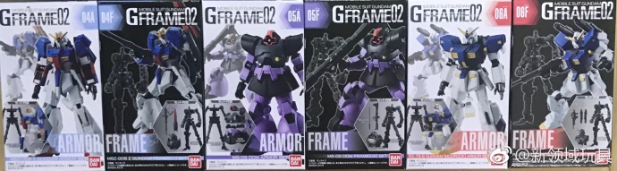 糖果盒蛋 機動戰士高達 G骨架系列 第二彈 500日圓（HGT-22418WO）