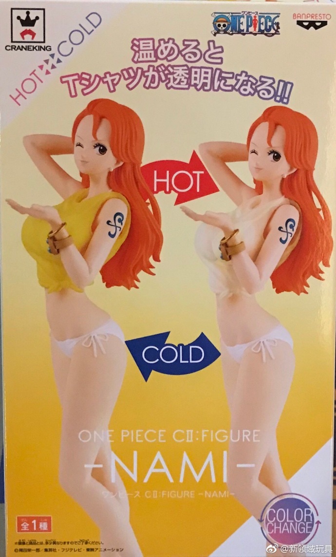 眼鏡廠  CII 海賊王 娜美 800日圓（HGD-38419）