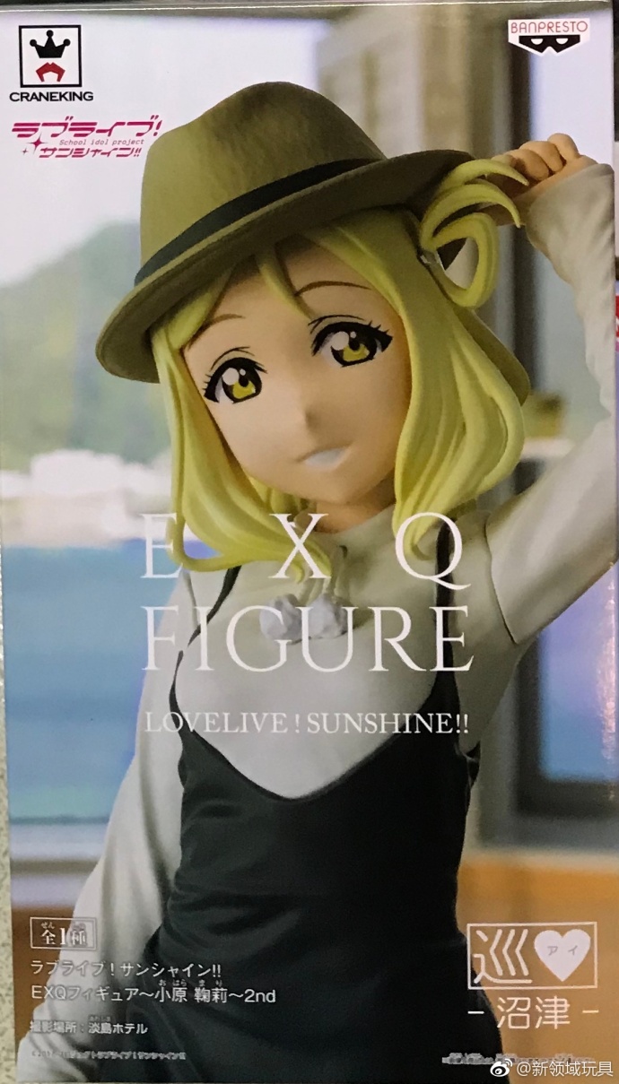 眼鏡廠 EXQ 校園偶像 Love Live 小原鞠莉 800日圓（HBP-38502）