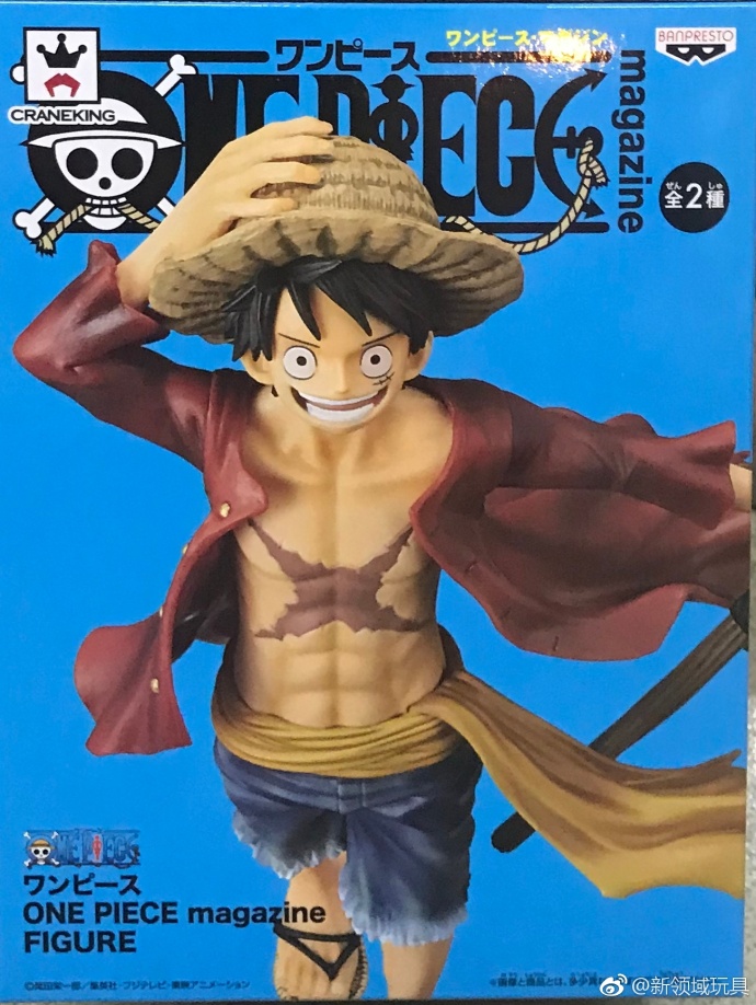 眼鏡廠 海賊王 雜誌 蒙奇·D·路飛 800日圓（HBP-38575）