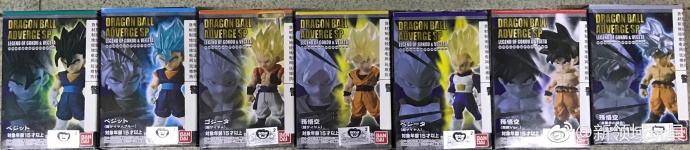 糖果盒蛋  龍珠 ADVERGE造型系列SP 孫悟空&比達的傳奇 500日圓（HCT-28977WO）