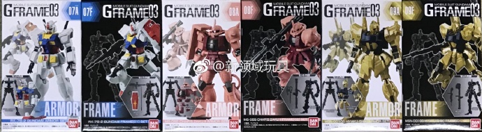 糖果盒蛋 機動戰士高達 G骨架系列 第三彈 500日圓（HCT-28923WO）  ​​​