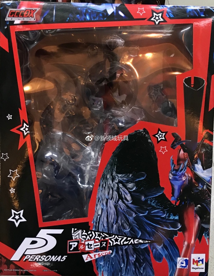 Mega House 限定 GCCDX 遊戲角色收藏DX 女神異聞錄5 亞森 15800日圓（HMG-82531）