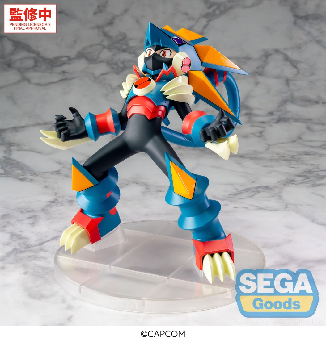 SEGA世嘉 Luminasta Mega Man Battle Network 洛克人 格雷加兽化形态102.5元（115-1126041）