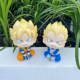 MegaHouse限定 抬头望 龙珠DAIMA 超级撒亚人 孙悟空（mini）&超级撒亚人 贝吉塔（mini）8500日元(HMG-851445)