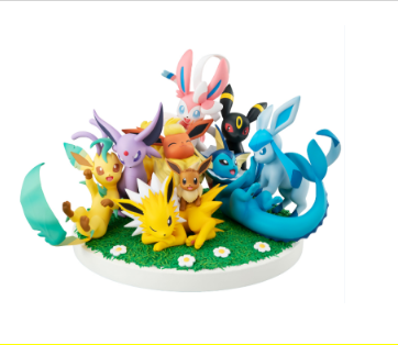 Mega House 限定 G.E.M EX系列 宠物小精灵 伊贝家族 11000日元（HMG-82762）