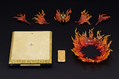 手办 游戏王 重巧超大 三幻神 神威烈焰加农炮 扩展配件 套装5500日元（PV350）