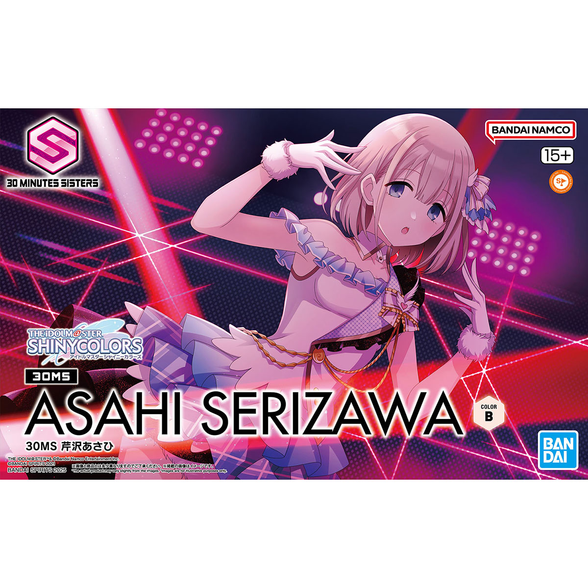 模型 30MS 偶像大師 閃耀色彩 芹澤朝日 3800日元（HGD-5069163）