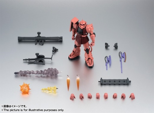 ROBOT魂 MS-06S 夏亚专用渣古 ver. A.N.I.M.E.（再販版）6000日元（HGT-67570）