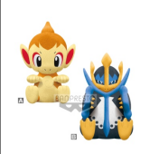 眼镜厂精灵宝可梦 带上我 小火猴&帝王企鹅 毛公仔-混箱109元（HBP-17812)