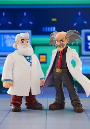 手办 OSHI WORKS 洛克人 威利博士&莱特博士482元（GP027)