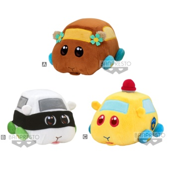 眼镜厂 PUI PUI  天竺鼠车车毛公仔-混箱90元(HBP-18568)