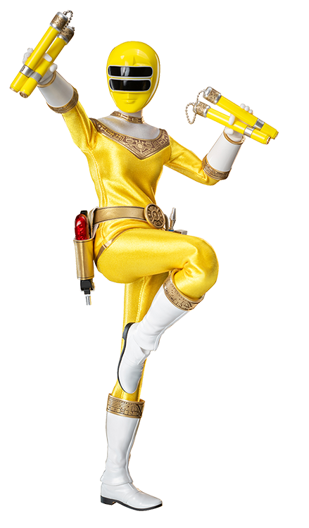 threezero 《希奥战队》FigZero系列1/6黄战士人偶860元（3Z0584）