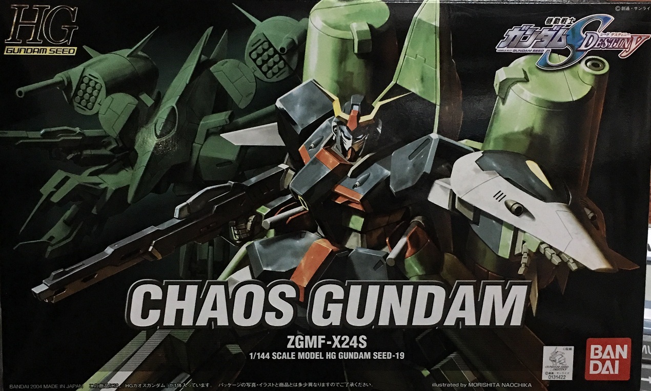 模型 1/144 HGSeed Destiny 19 混沌高达 1500日元 （HGD-131422）