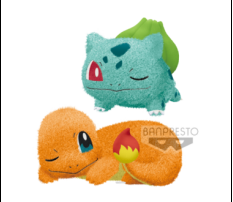 眼镜厂 宠物小精灵太阳&月亮  奇异种子 &小火龙毛公仔 800日元（HBP-39216）